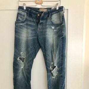 Zara Boyfriend Jean Sz 4